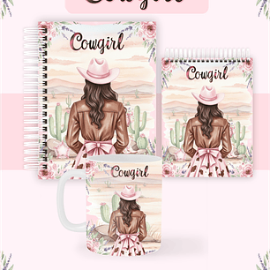 Arquivo Encadernação Coleção CowGirl - Pamella Vieira