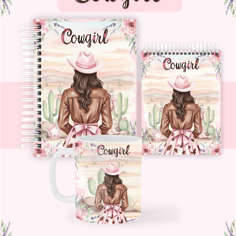 Arquivo Encadernação Coleção CowGirl - Pamella Vieira 1