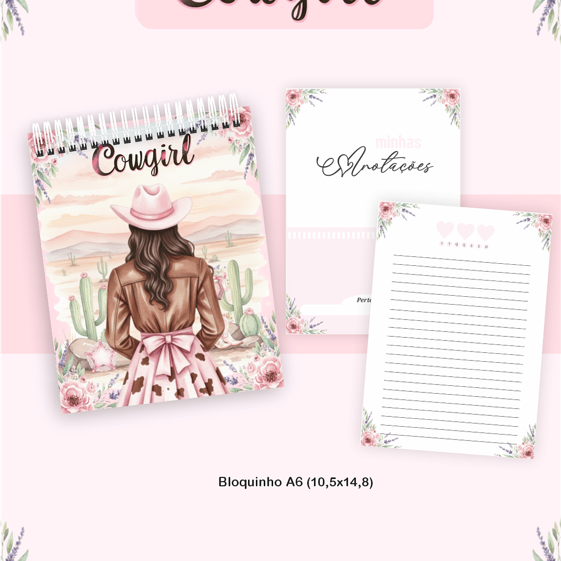 Arquivo Encadernação Coleção CowGirl - Pamella Vieira 5