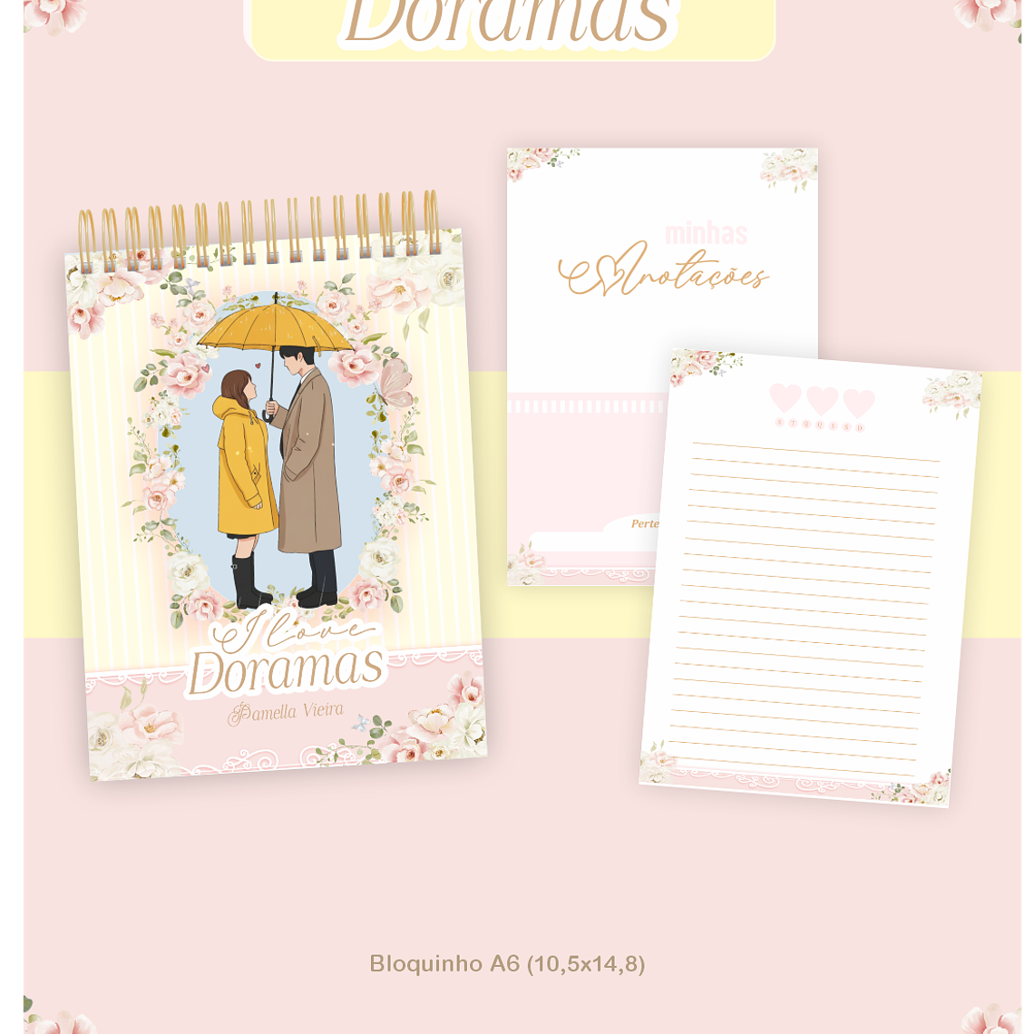 Arquivo Encadernação Coleção Doramas - Pamella Vieira 5