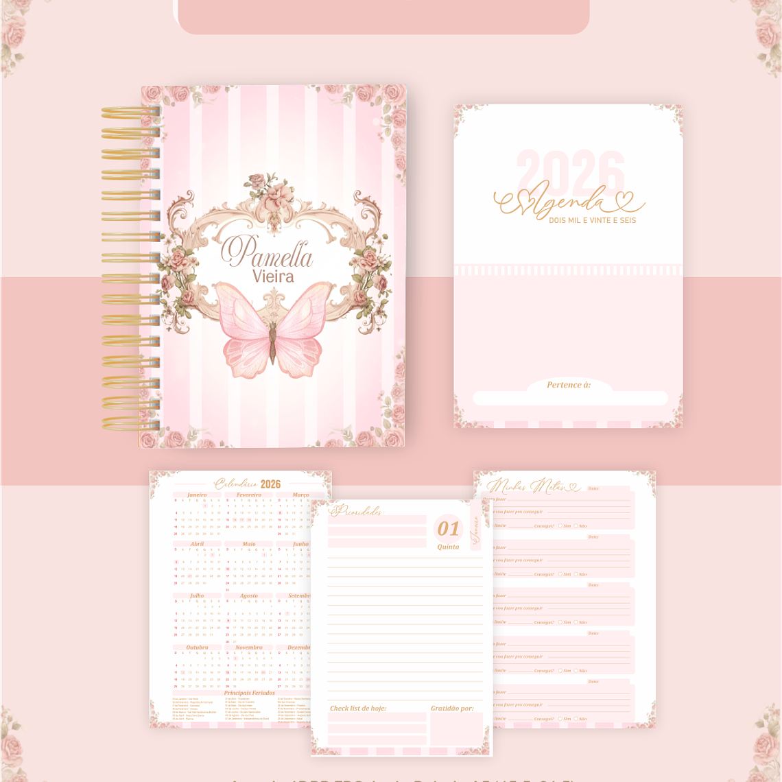 Arquivo Encadernação Coleção Estilo Barroco - Pamella Vieira 2