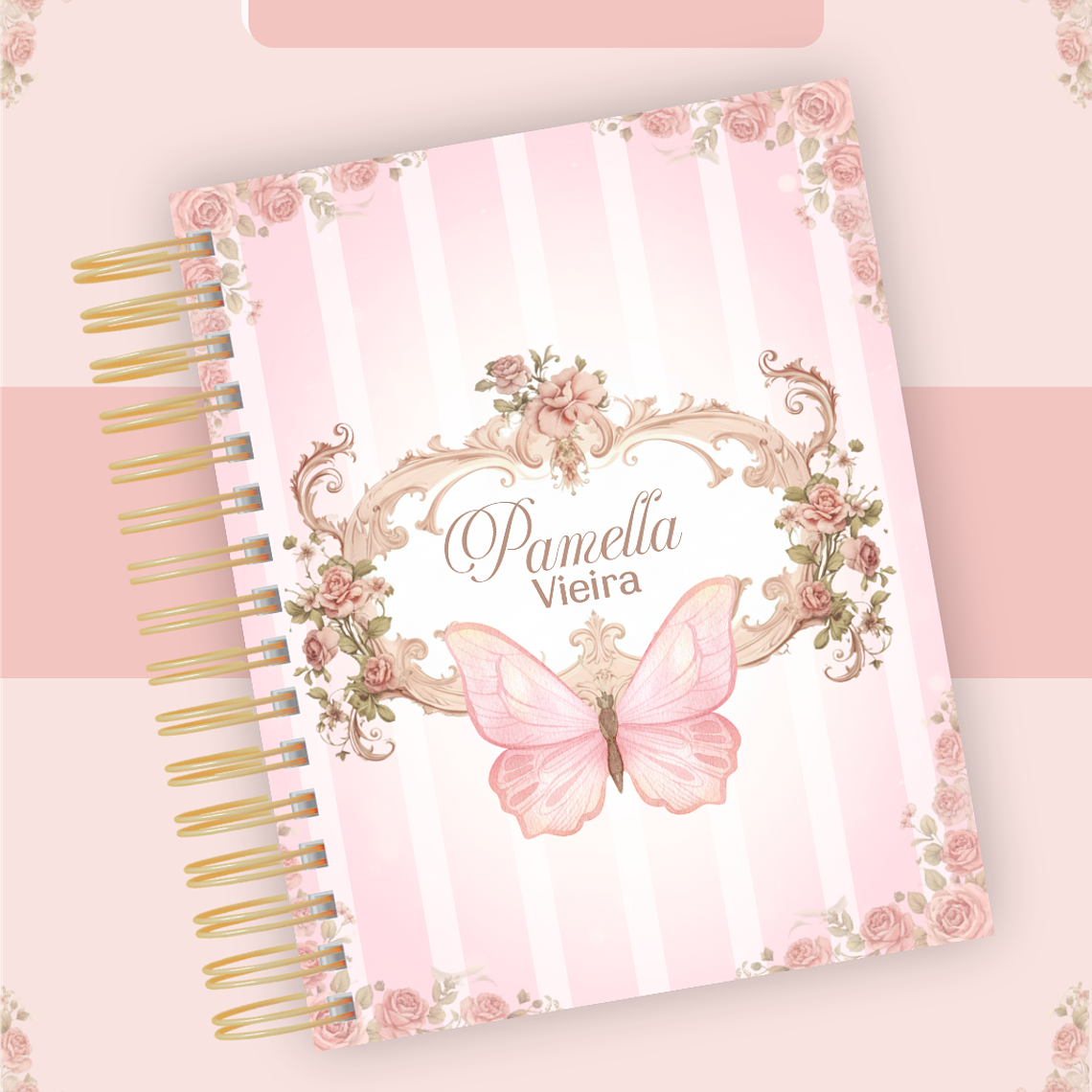 Arquivo Encadernação Coleção Estilo Barroco - Pamella Vieira 6