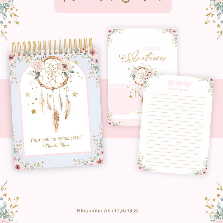 Arquivo Encadernação Coleção Filtro de Sonhos 2026 - Pamella Vieira 6