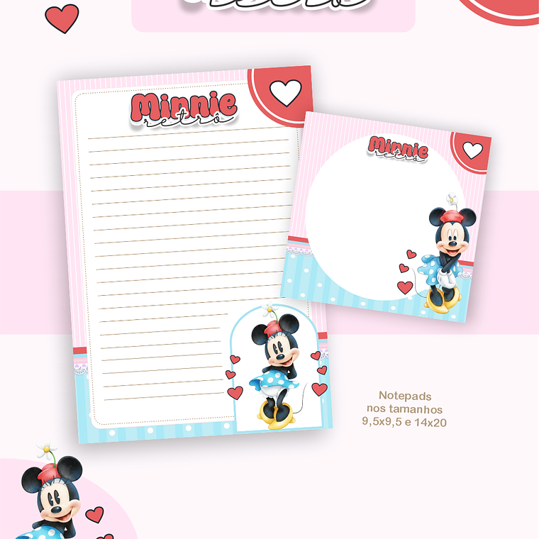 Arquivo Encadernação Coleção Minnie Retrô - Pamella Vieira 6