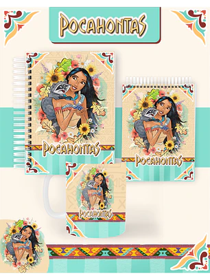 Arquivo Encadernação Coleção Pocahontas 2026 - Pamella Vieira
