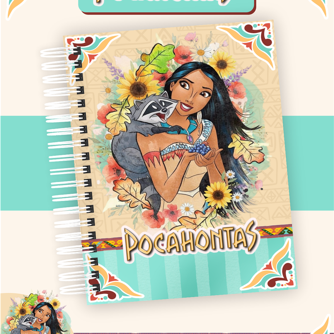 Arquivo Encadernação Coleção Pocahontas 2026 - Pamella Vieira 7