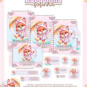 Arquivo Encadernação Escolar 2026 Raposinha