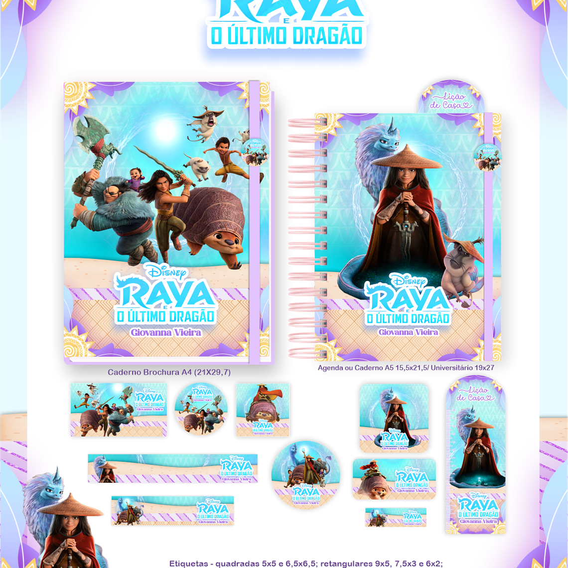 Arquivo Encadernação Escolar 2026 Raya 3
