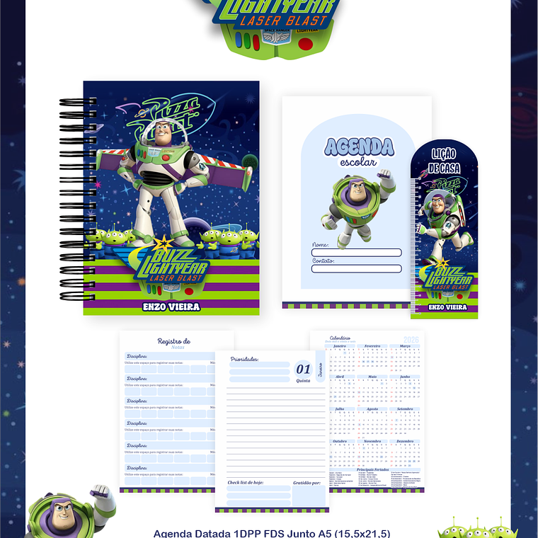 Arquivo Encadernação Escolar 2026 BuzzLightyear 4