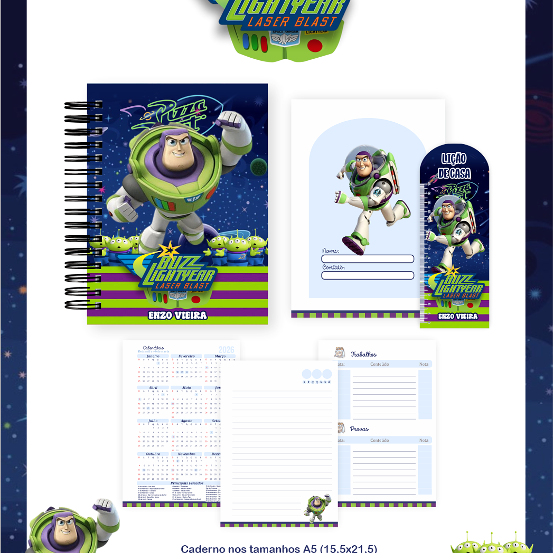 Arquivo Encadernação Escolar 2026 BuzzLightyear 5