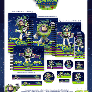 Arquivo Encadernação Escolar 2026 BuzzLightyear