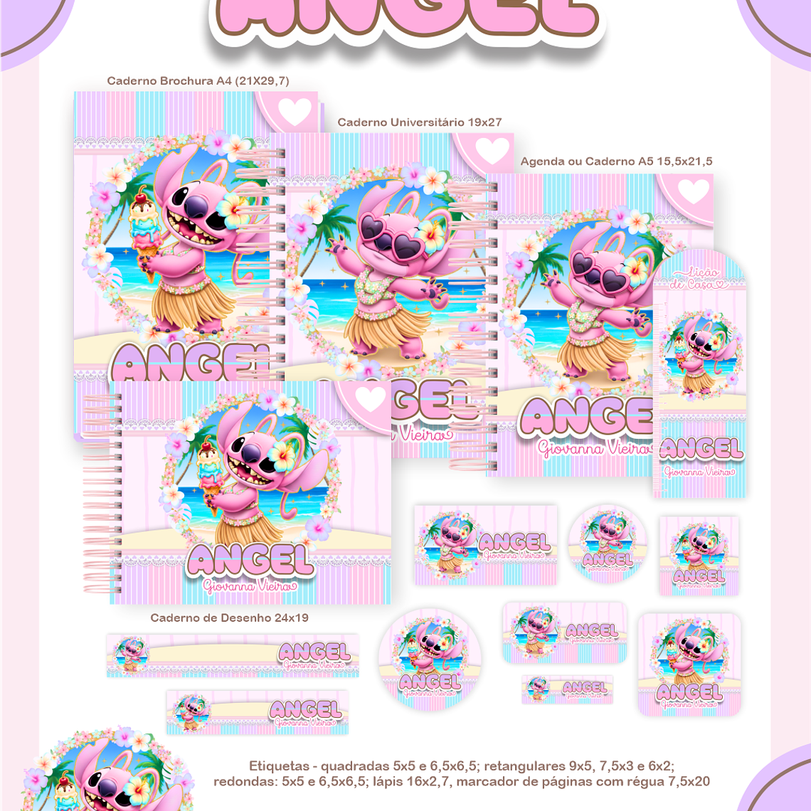 Arquivo Encadernação Escolar 2026 Angel 1