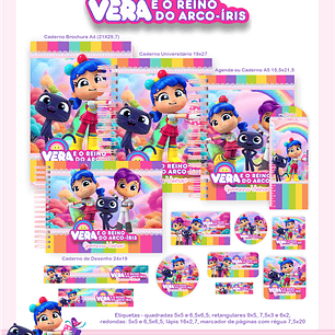 Arquivo Encadernação Escolar 2026 Vera e o Reino do Arco-íris