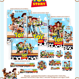 Arquivo Encadernação Escolar 2026 Toy Story