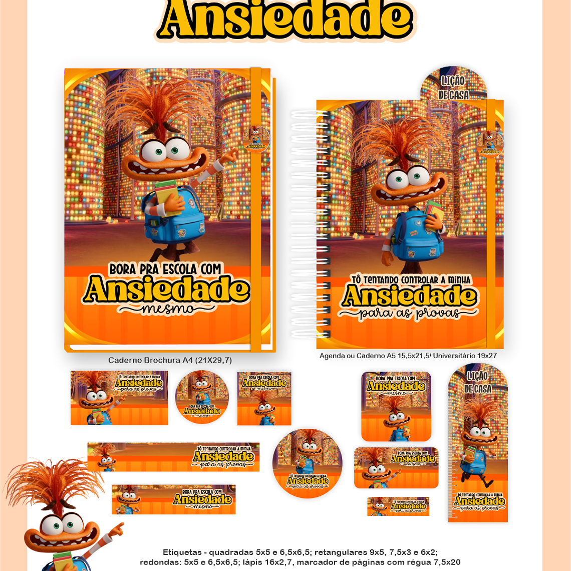 Arquivo Encadernação Escolar 2026 Ansiedade 2