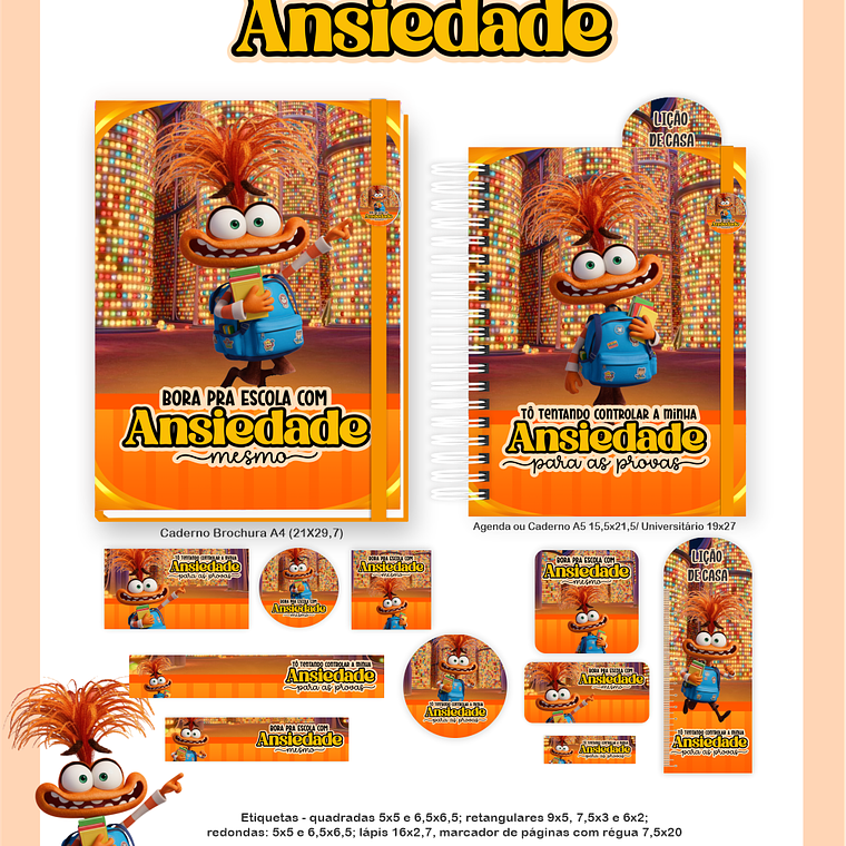 Arquivo Encadernação Escolar 2026 Ansiedade 2