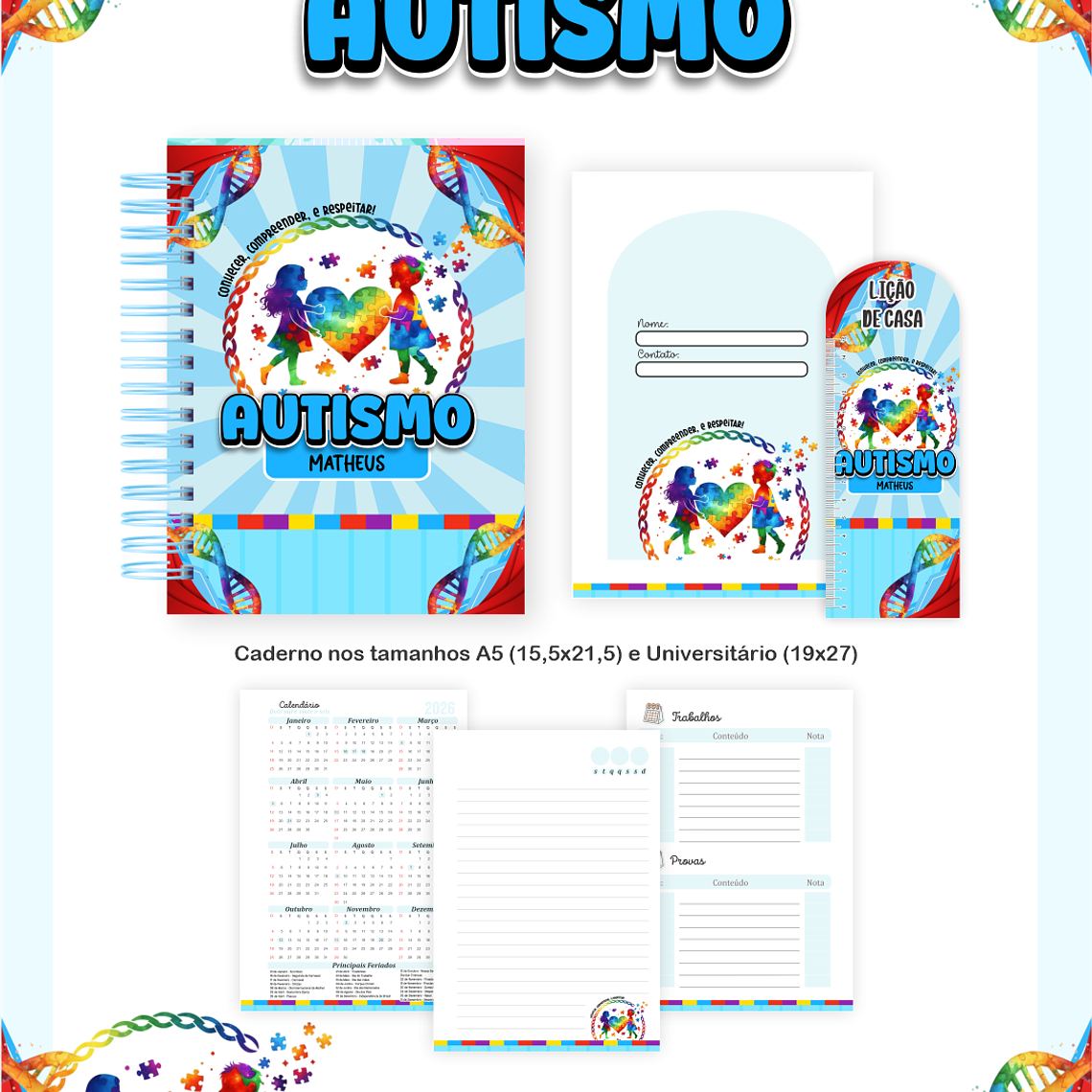 Arquivo Encadernação Escolar 2026 Autismo 3