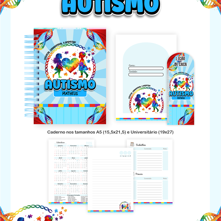 Arquivo Encadernação Escolar 2026 Autismo 3