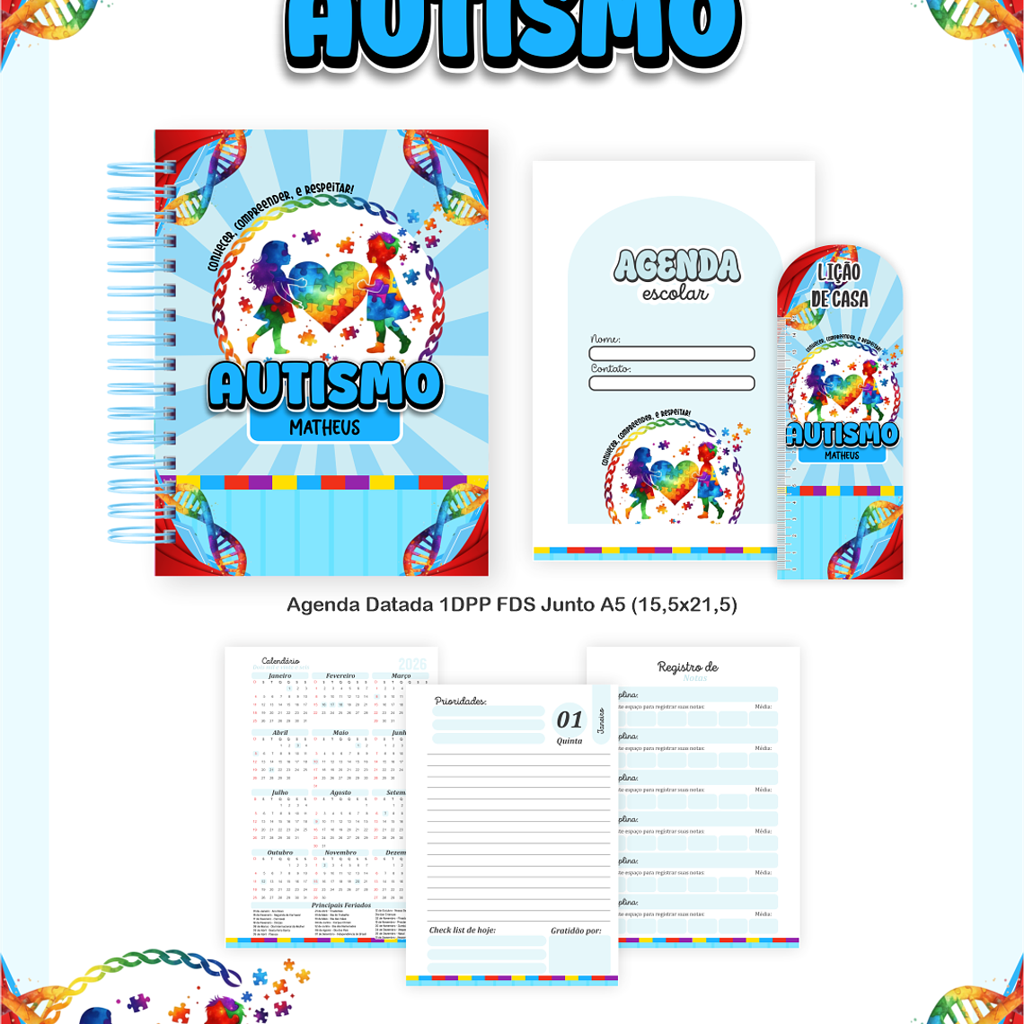 Arquivo Encadernação Escolar 2026 Autismo 4