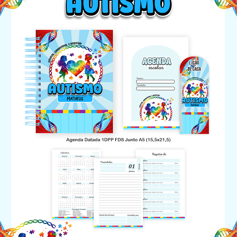 Arquivo Encadernação Escolar 2026 Autismo 4