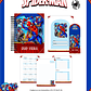 Arquivo Encadernação Escolar 2026 Spider Man - Thumbnail 4