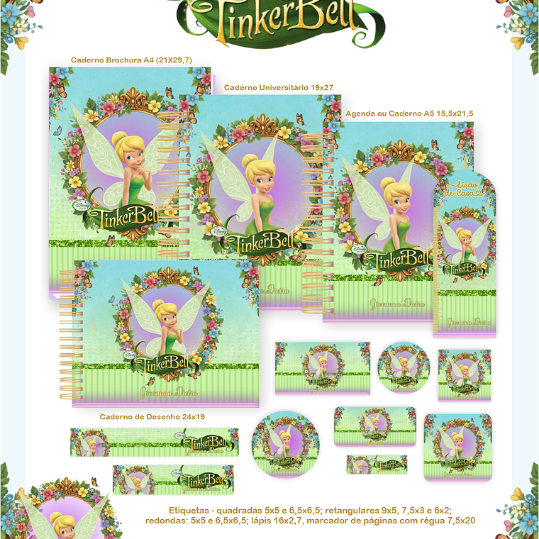 Arquivo Encadernação Escolar 2026 Sininho 1