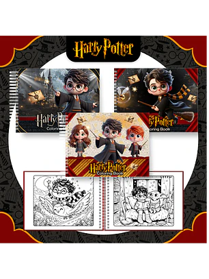 Arquivo Livro de Colorir Harry Potter