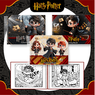 Arquivo Livro de Colorir Harry Potter