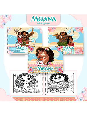 Arquivo Livro de Colorir Moana