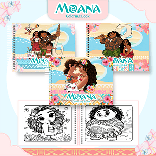 Arquivo Livro de Colorir Moana