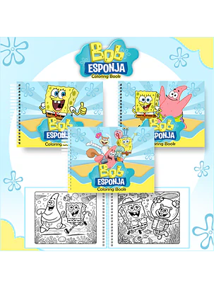 Arquivo Livro de Colorir Bob Esponja