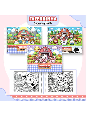 Arquivo Livro de Colorir Fazendinha
