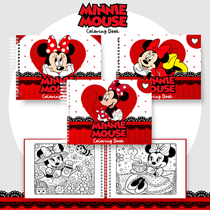Arquivo Livro de Colorir Minnie Mouse