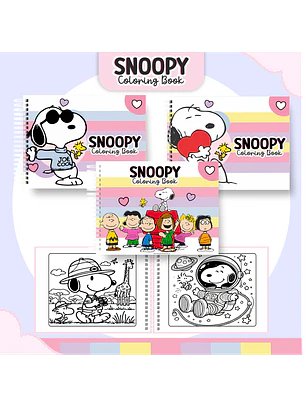 Arquivo Livro de Colorir Snoopy