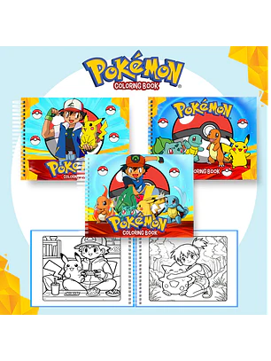 Arquivo Livro de Colorir Pokémon