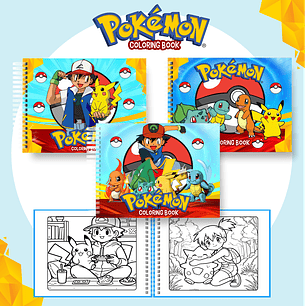 Arquivo Livro de Colorir Pokémon