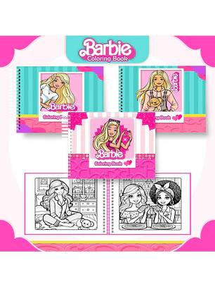 Arquivo Livro de Colorir Barbie