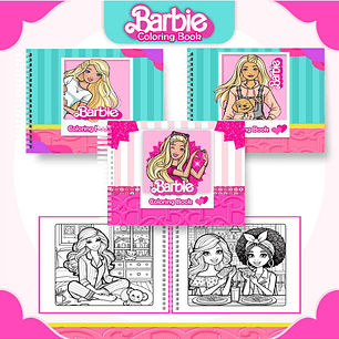 Arquivo Livro de Colorir Barbie