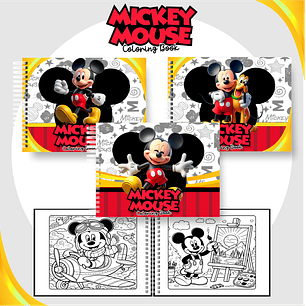 Arquivo Livro de Colorir Mickey Mouse