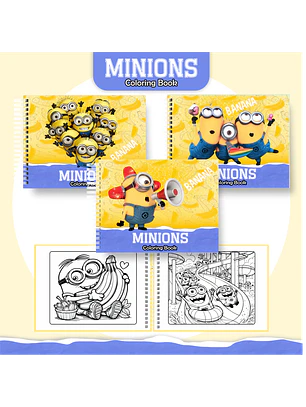Arquivo Livro de Colorir Minnions