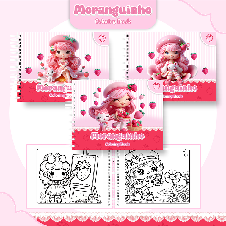 Arquivo Livro de Colorir Moranguinho 1