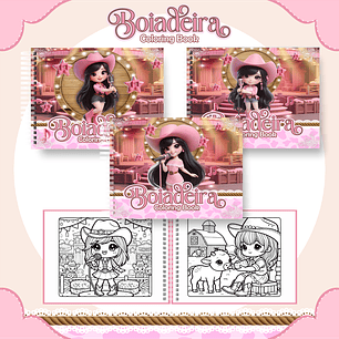 Arquivo Livro de Colorir Boiadeira