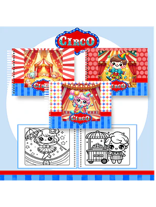 Arquivo Livro de Colorir Circo