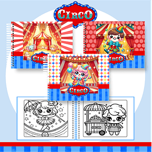Arquivo Livro de Colorir Circo