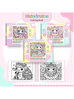 Arquivo Livro de Colorir Unicórnios