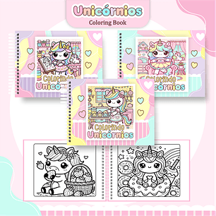 Arquivo Livro de Colorir Unicórnios