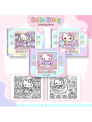 Arquivo Livro de Colorir Hello Kitty
