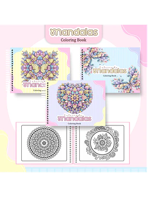 Arquivo Livro de Colorir Mandalas
