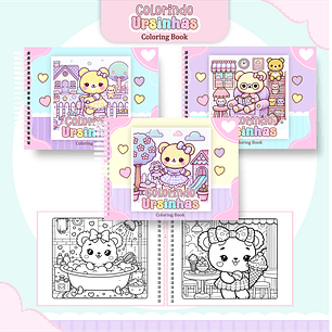 Arquivo Livro de Colorir Ursinhas