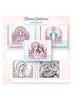 Arquivo Livro de Colorir Nossa Senhora